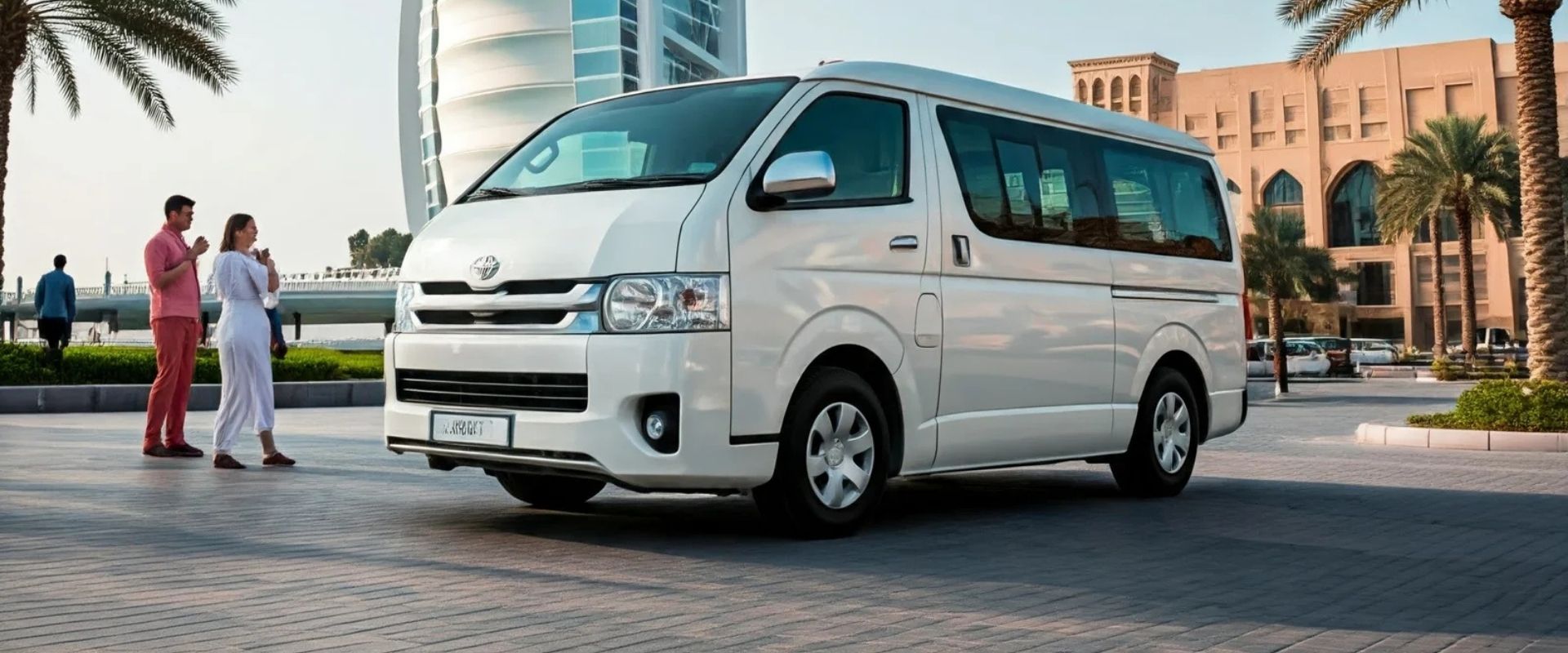 Chauffeur Service – Car Hiring With Driver in Abu Dhabi- HiAce or Similar
