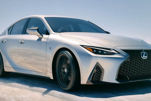 Lexus IS premium sedan for luxury chauffeur service in Dubai