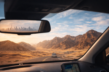 Scenic Drive Through the Hajar Mountains from Dubai