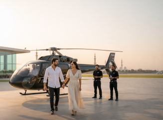 Private Helicopter Experience with Dedicated Crew