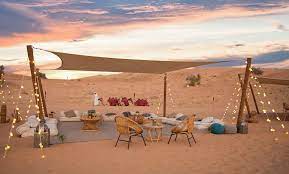 Rezervat za pustinju Dubai i luksuzni doručak