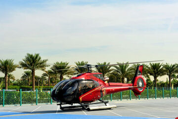 Privat Helikopter Ride vun Atlantis