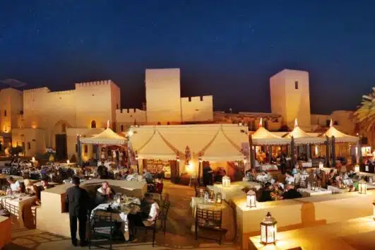 Royal Desert Fortress Dinner