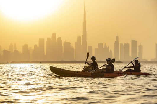 Kayaking in Dubai