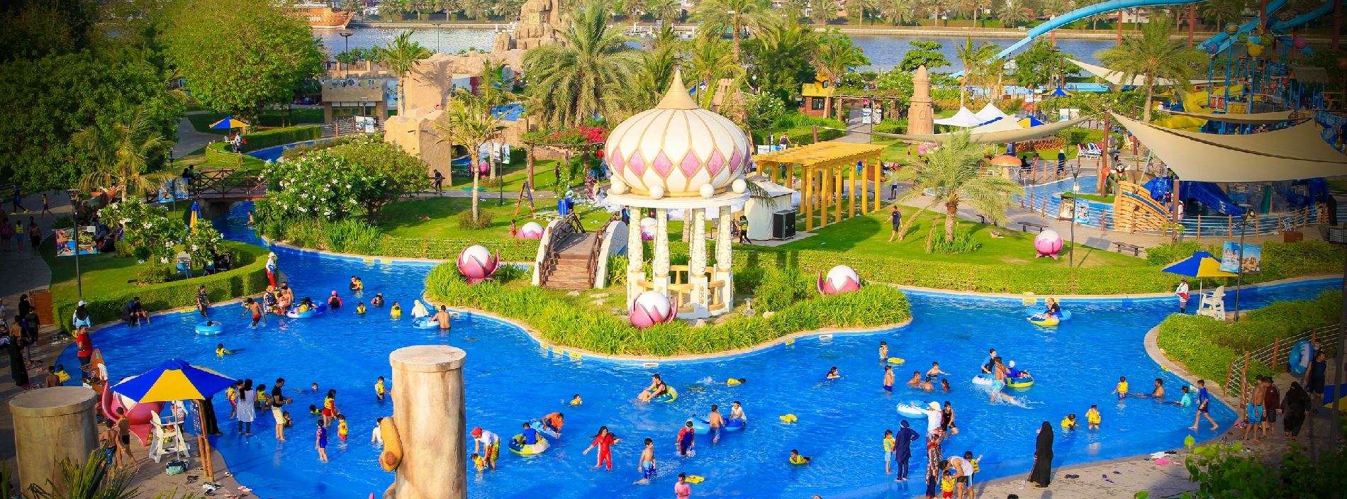 Tocynnau Parc Dŵr Pearls Kingdom - Parc Al Montazah Sharjah