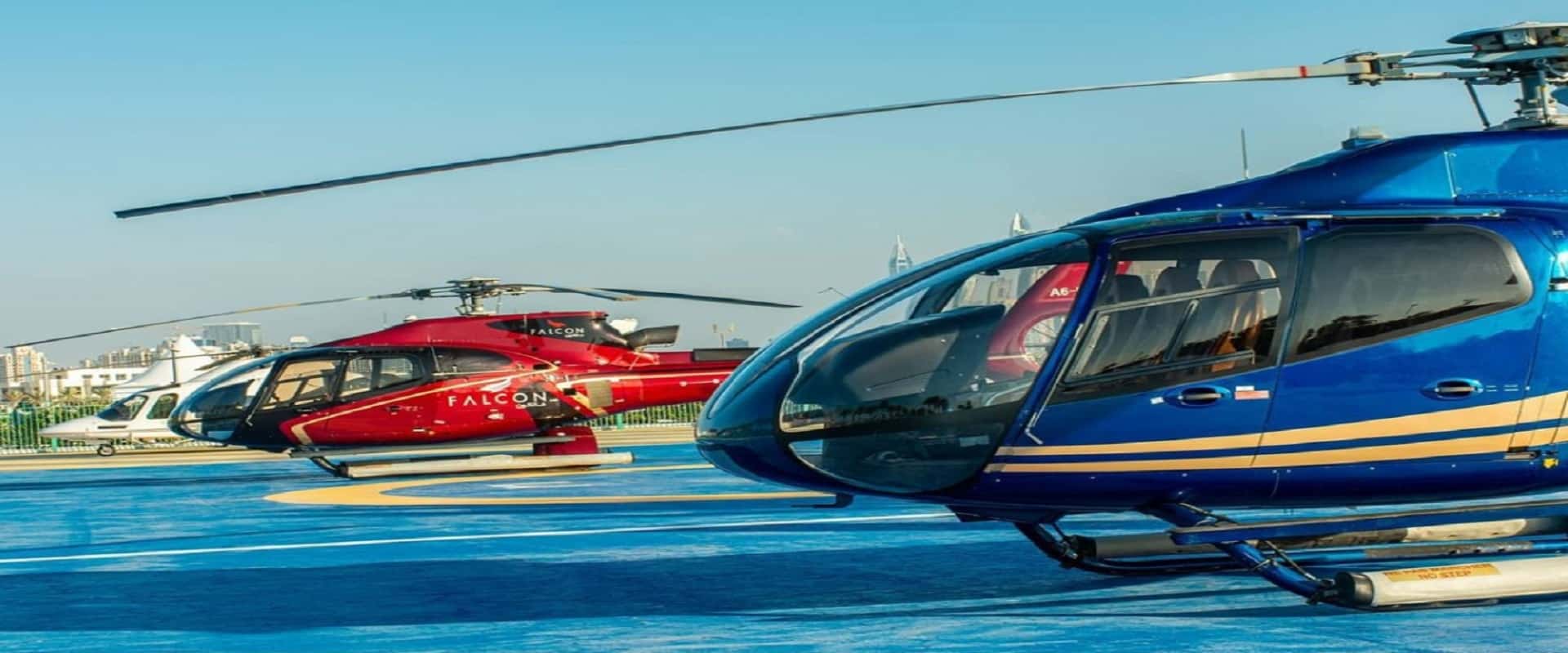 Privatna vožnja helikopterom iz Atlantide