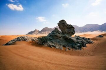 Fossil Rock Desert Safari Dubai