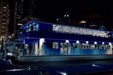 Marina Glass Boat Dinner Cruise