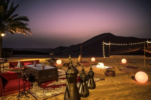 Romantic Dune Dinner