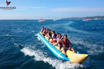 Banana ride adventure with scenic views in Fujairah