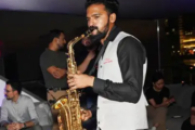 Live Saxophone Music on Yacht