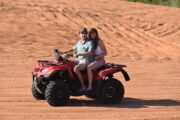 Suzuki King Quad 4x4 ATV on Desert Terrain