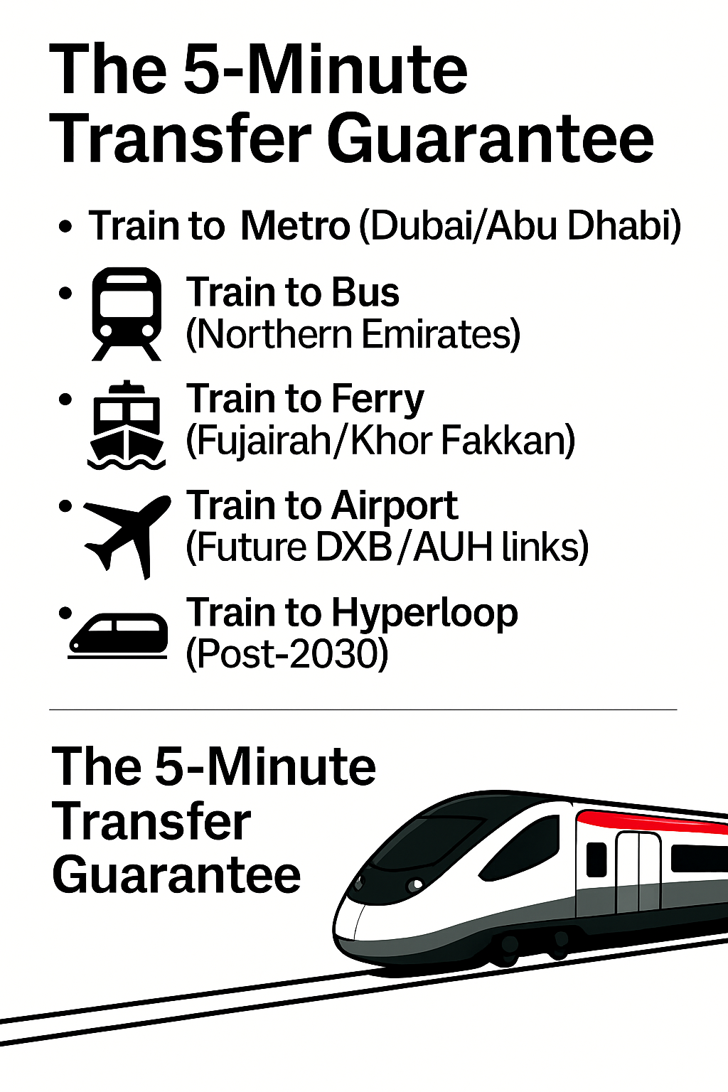 The 5-Minute Transfer Guarantee – Seamless Multimodal Travel Across the UAE