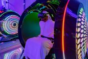 Experience the next level of virtual reality inside Pixoul’s 360° motion pods.