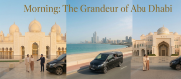 Sheikh Zayed Grand Mosque Abu Dhabi chauffeur service luxury city tour UAE
