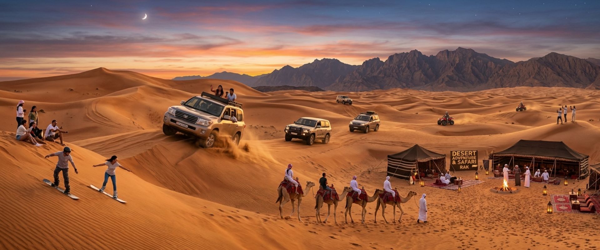 Wüstenabenteuer und Wüstensafari in Ras Al Khaimah