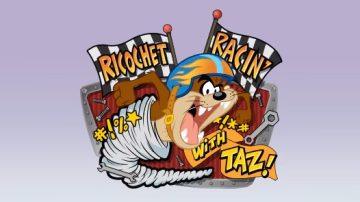 Taz roller coaster Ricochet Racin Warner Bros World Abu Dhabi
