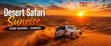 Sunrise Desert Safari with Dune Bashing in Dubai