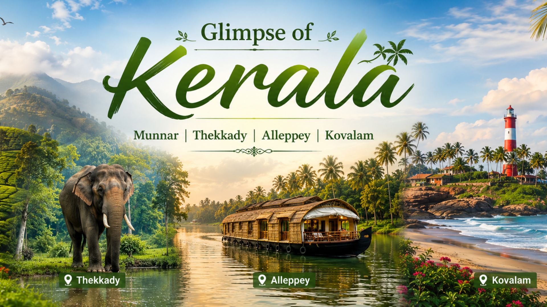 6 Nights 7 Days Kerala Holiday Package