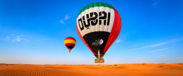 Dubai Hot Air Balloon Ride Over the Arabian Desert