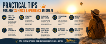 Essential Tips for Sunrise Tours in Dubai