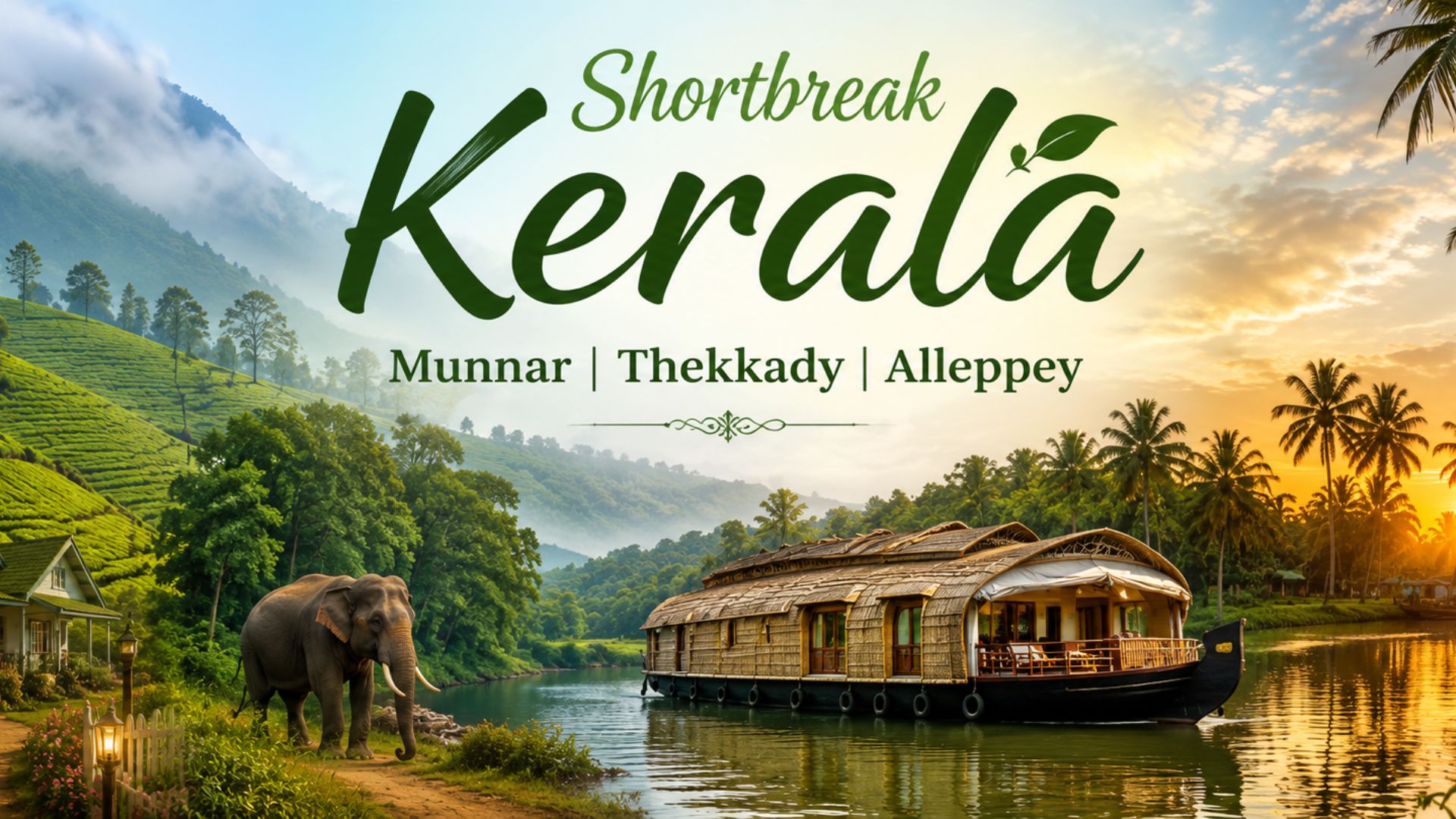 Short Break Kerala Package – 4 Nights / 5 Days