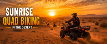 Sunrise Quad Biking Adventure in Dubai Desert