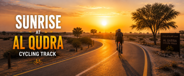 Sunrise Cycling at Al Qudra Track Dubai
